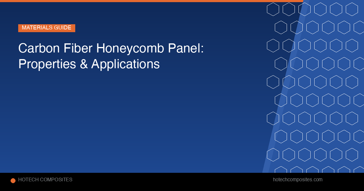 Carbon Fiber Honeycomb Panel: Strength & Weight