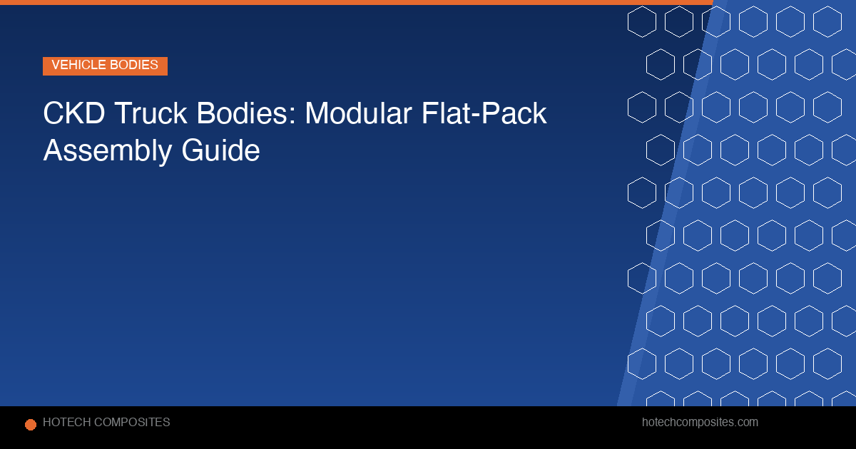 CKD Truck Bodies: Complete Guide to Modular Flat-Pack Assembly