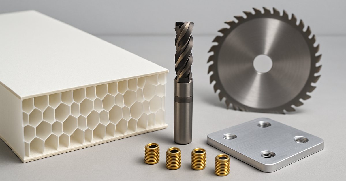 Cut, Join & Fasten Composite Sandwich Panels