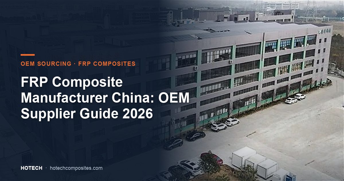 FRP Composite Manufacturer China: OEM Supplier Guide 2026