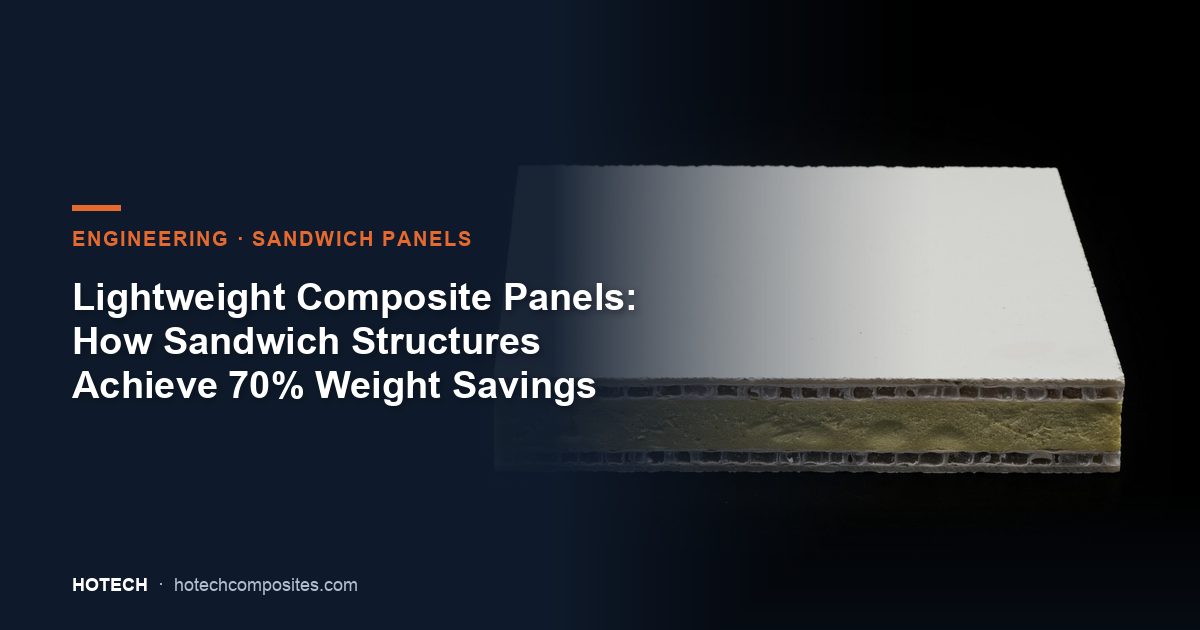 Lightweight Composite Panels: How Sandwich Structures Achieve 70% Weight Savings