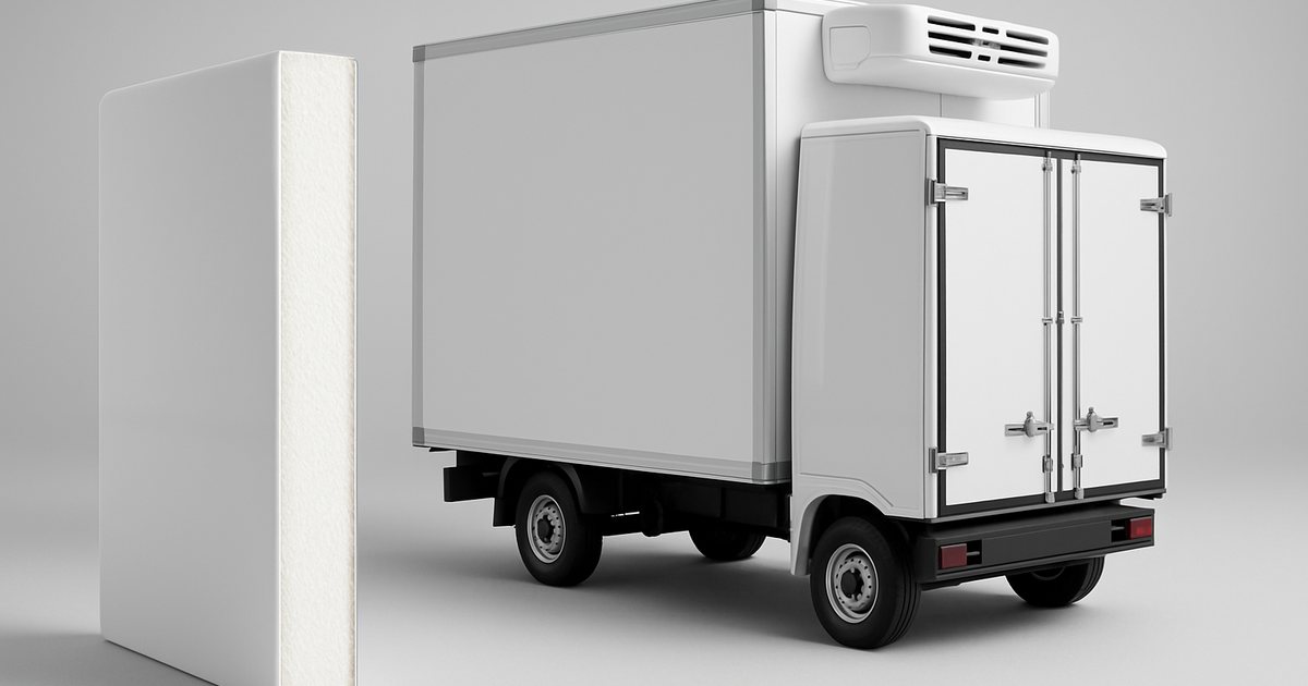 Refrigerated Truck Body Panels: XPS vs PU vs MPP Insulation