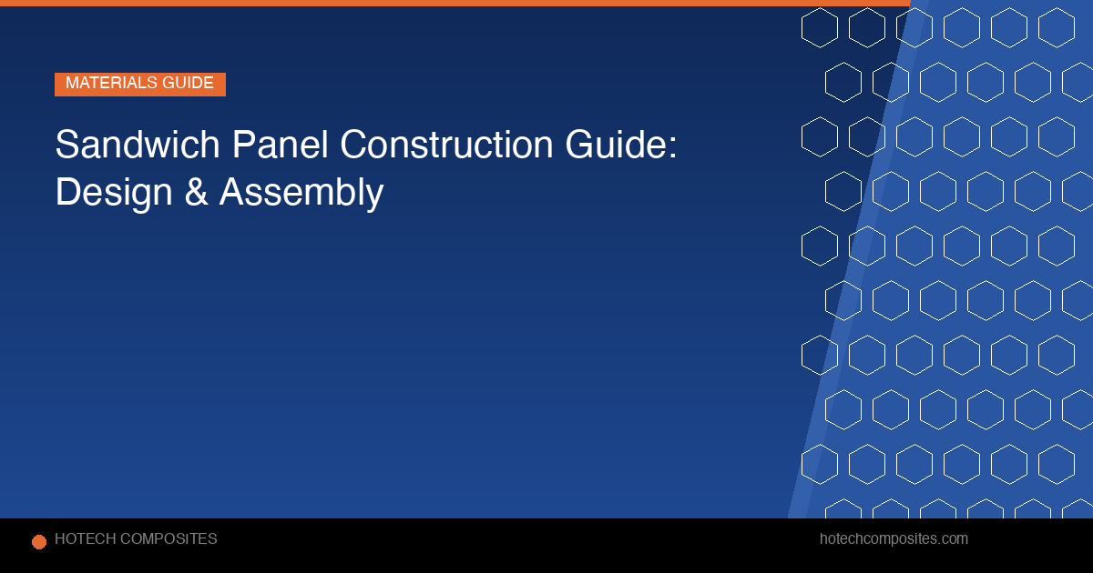 Sandwich Panel Guide: Cores, Skins & Bonding
