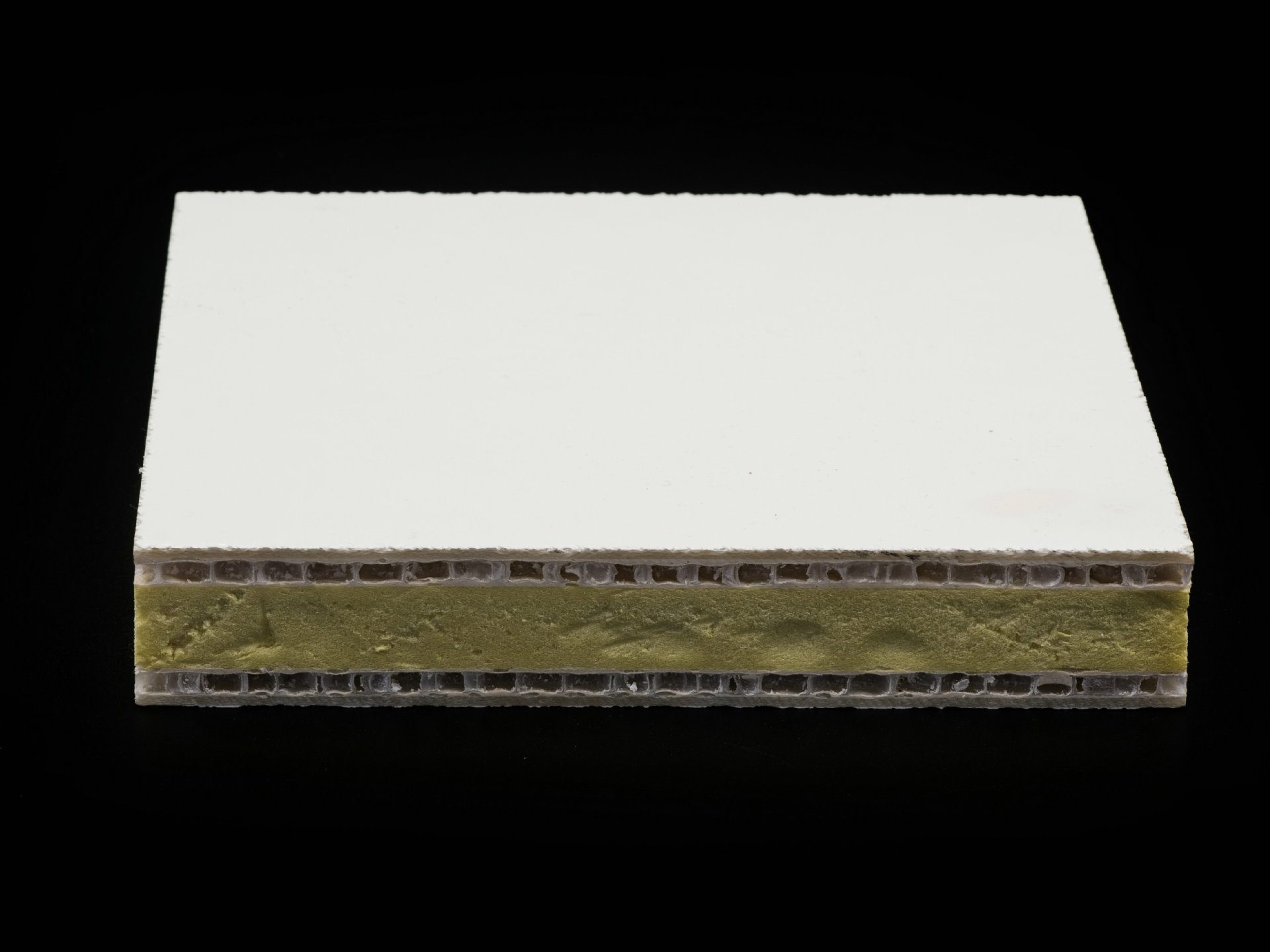 Honeycomb sandwich panel construction